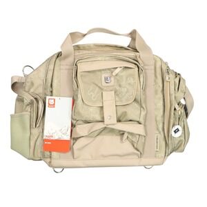 Burton DJ Bag Gear Travel Mens OS Tan Dragon Print Y2K Vintage Laptop Padded New